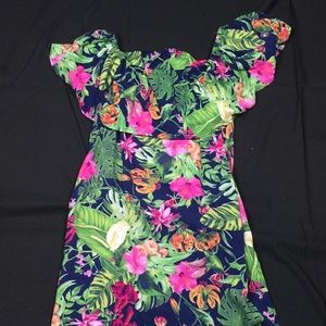 Green and Pink Hawaii Dress Never Worn